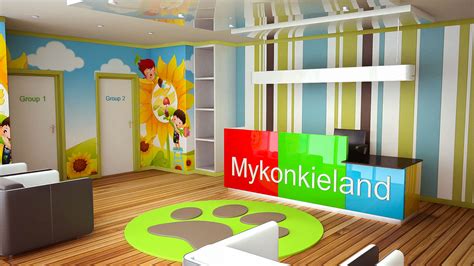 Kindergarten Interior design on Behance