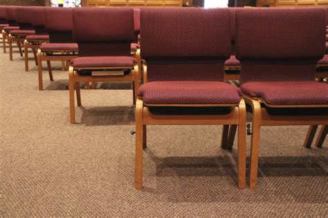 Church Choir Chairs: Oak-Lock, Ply-Harp, Ply-Bent - Church Interiors, Inc.