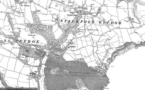 Old Maps of Barafundle Bay, Dyfed - Francis Frith