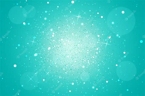 Premium Vector | Realistic turquoise glitter background