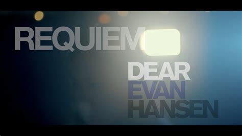 Requiem from Dear Evan Hansen Musical, covered by Salma - YouTube