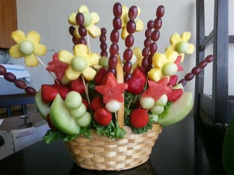 Canasta de fruta para regalar en cualquier ocacion hermoso detalle y sobre todo saludable ...