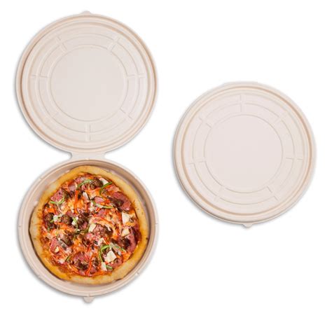 Compostable pizza container a space saver - Canadian Pizza MagazineCanadian Pizza Magazine