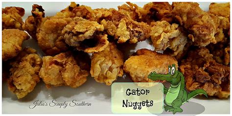 Fried Gator Nuggets Recipe - Julias Simply Southern