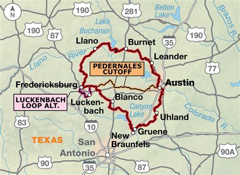 Motorcycle Routes In Texas Hill Country | Reviewmotors.co