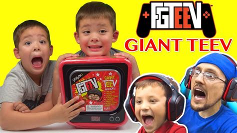 What's Inside The FGTEEV GIANT TEEV? Is It Worth $40 ? - YouTube