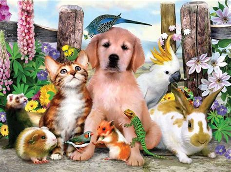 Beautiful Animals together – Paint by Diamonds