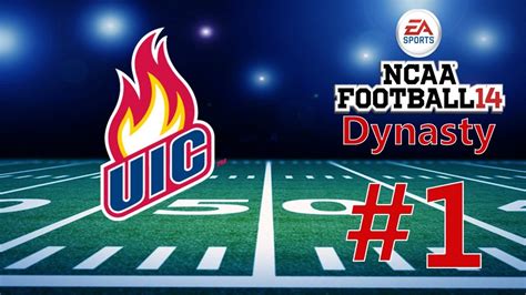 The Start of The Program | UIC Flames Football | Ep. 1| NCAA14 ...