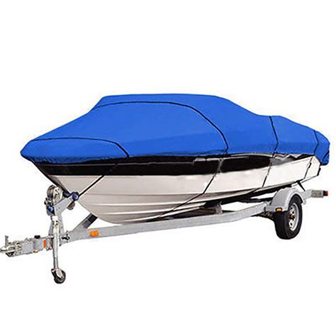 11'-13' V-Hull Boat Cover, Waterproof and UV Resistant Protection for V ...