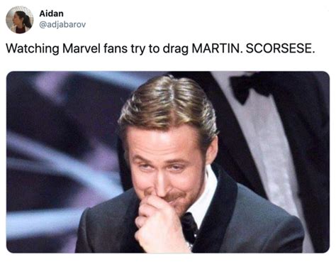 Martin Scorsese Is Currently Angering Marvel Fans | Know Your Meme