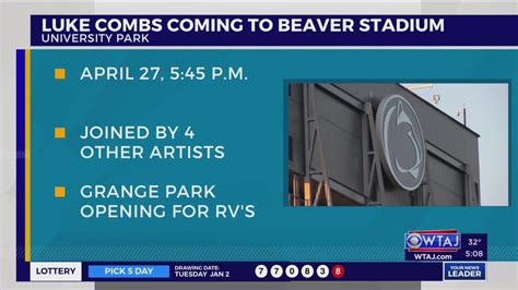 Luke Combs bringing 2024 tour to Beaver Stadium