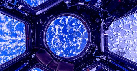 NASA Alarmed to See Flakes Drifting Past Space Station Window