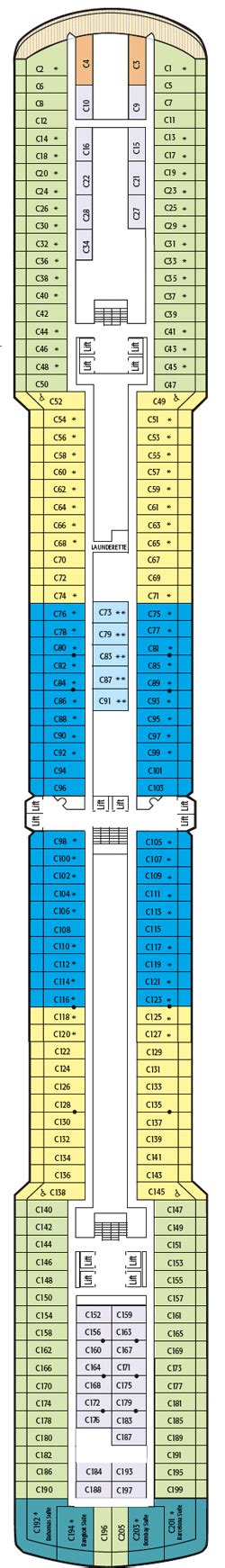 Arcadia Deck Plans: Ship Layout, Staterooms & Map - Cruise Critic