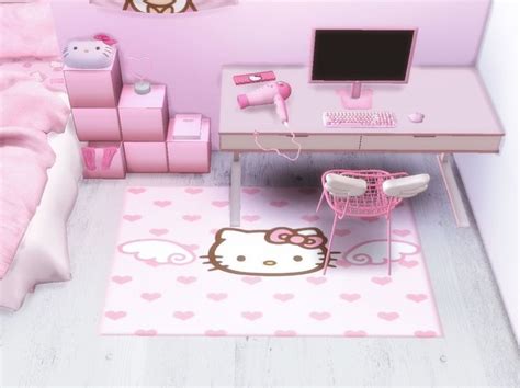 3/4 out of my sanrio bedroom series - Hello... - sims 4