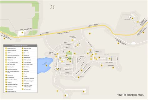 Town Map – Official Site of the Town of Churchill Falls