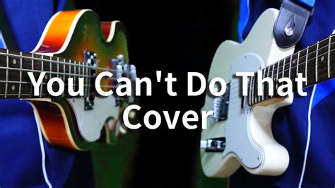 You Can't Do That Beatles Cover - YouTube