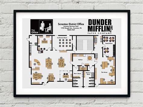 Dunder Mifflin Office Floor Plan - floorplans.click