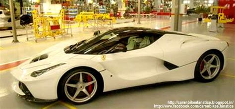 Car & Bike Fanatics: Exclusive - White Ferrari LaFerrari Hybrid (Spy ...