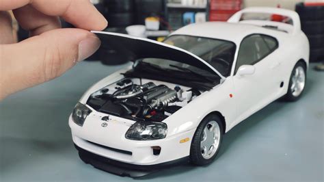 Toyota Supra Model Car Full Build Step By Step - YouTube