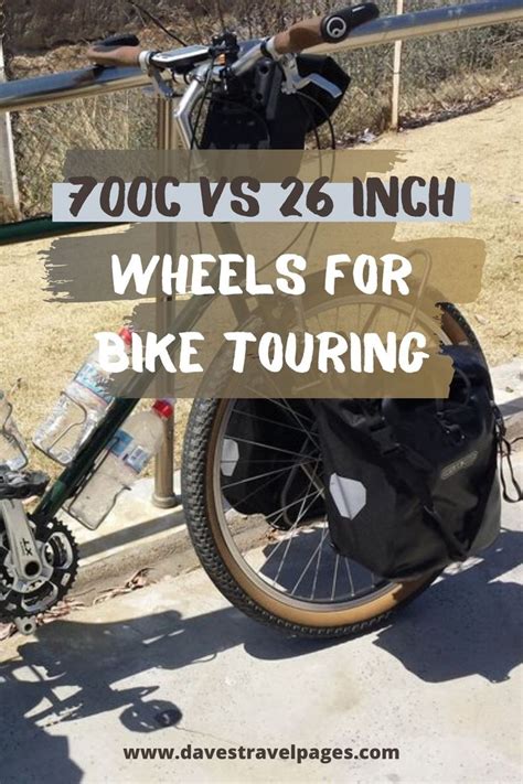 700c vs 26 Inch - The Best Wheel Size for Bicycle Touring | Bike tour, Touring, Cycling touring