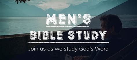 Men’s Bible Study – First United Methodist Church – GoFirst.org