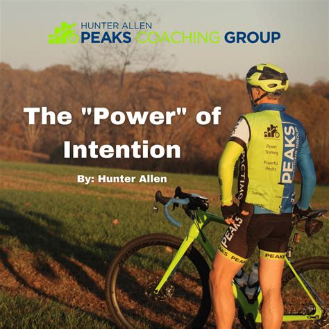 The "Power" of Intention. - Shop Peaks Coaching Group