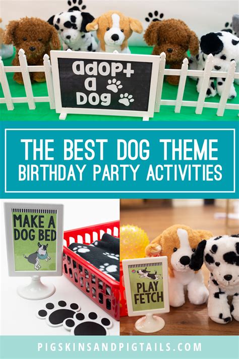 Usually Obligate Flare dog themed birthday party decorations disease ...