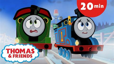 Thomas & Friends All Engines Go - Best Moments | Ghost Train | Kids Cartoons - YouTube