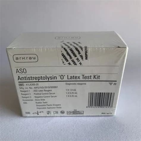 Arkray ASO Antistreptolysin O Latex Test Kit at Rs 500 in Pune | ID ...