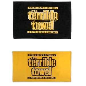 Amazon.com - Steelers Terrible Towel - Sports Fan Hand Towels