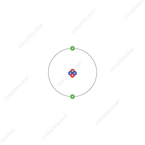 Electron Shell Diagram For Helium