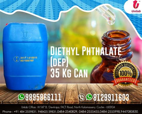 Diethyl Phthalate Chemical at Rs 146.53/kg | DEP Chemical in Kochi | ID ...