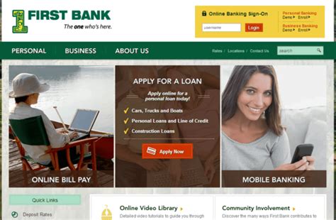 First Bank Online Banking Login - CC Bank