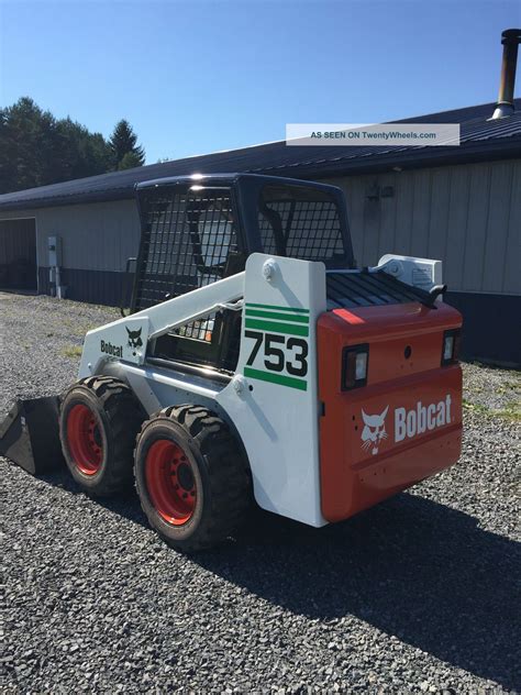 Bobcat 753 Skid Steer Loader Only 467 Hours W/bucket We Ship