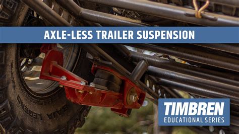 Timbren Axle Less Trailer Suspension- The King of Off-Road Trailer ...