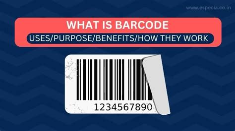 What is Barcode- Uses/Purpose/Benefits/How They Work - Especia