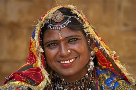 Lovely lady @ Jaisalmer Photo by Steven Goethals -- National Geographic Beautiful Dark Skinned ...