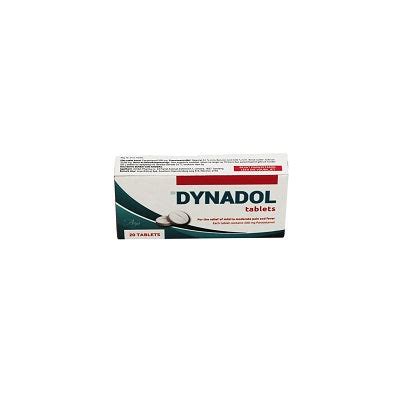 Dynadol 500mg 20 Tablets | YMS