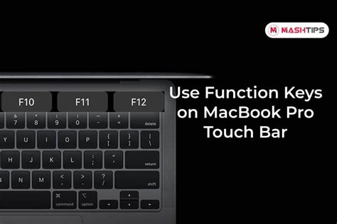 How to Get Function Keys on MacBook Pro Replacing Touch Bar - MashTips