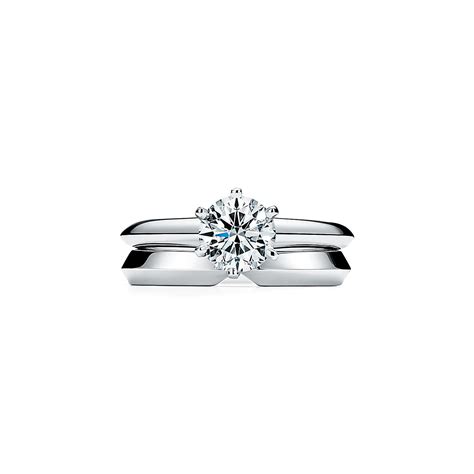 The Tiffany® Setting in platinum: world's most iconic engagement ring ...