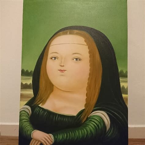 Fernando Botero 1959 "Mona Lisa, Age Twelve", Photography on Carousell