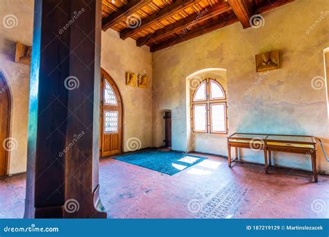 Karlstejn, Czech Republic - 11.6.2020: Interior of Famous Medieval ...