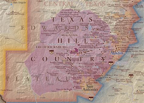 Texas Hill Country- A Premier Wine Tasting Destination - VinMaps