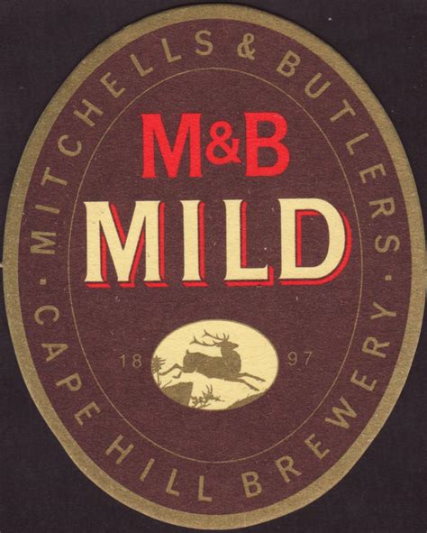 Brewery Mitchell & Butlers (M & B) :: Birmingham :: | Coaster number 6-1