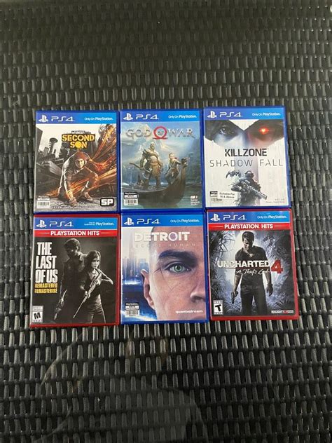 PS4 PlayStation Exclusive Games God of War Last Of Us Uncharted ...