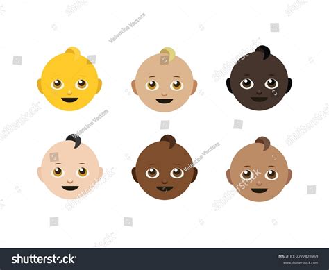 15 Baby Emoji Skin Tone Images, Stock Photos & Vectors | Shutterstock