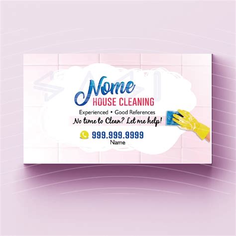 House Cleaning Business Cards | Etsy