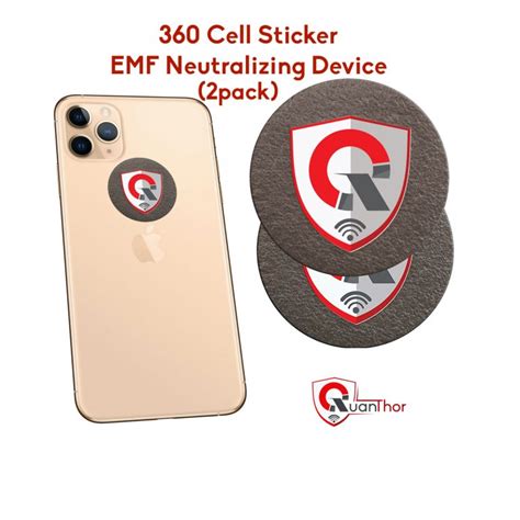 EMF shield protection CELL PHONE blocker + Personal EMF protector