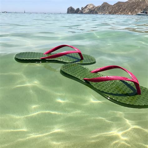 Women's Sustainable Flip Flops Army Green with Fuchsia Straps – Green ...