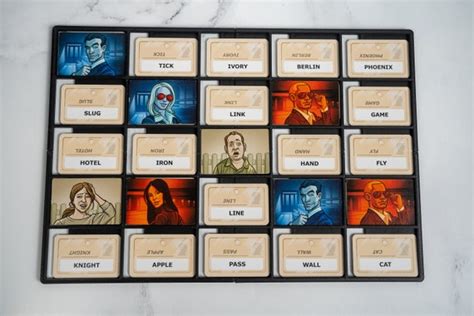 Codenames Game Board - Etsy